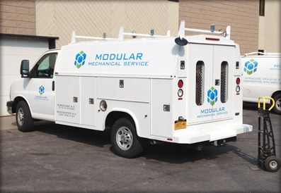 Modular Mechanical Services Van 